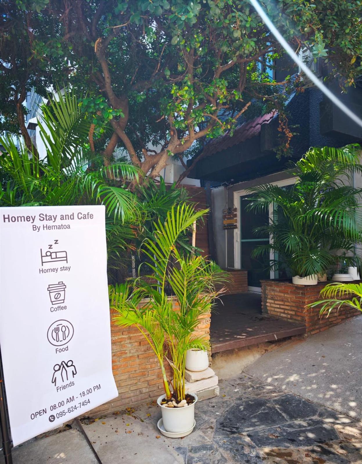 Homey Stay And Cafe By Hematoa Bangkok Eksteriør bilde